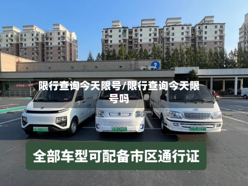 限行查询今天限号/限行查询今天限号吗