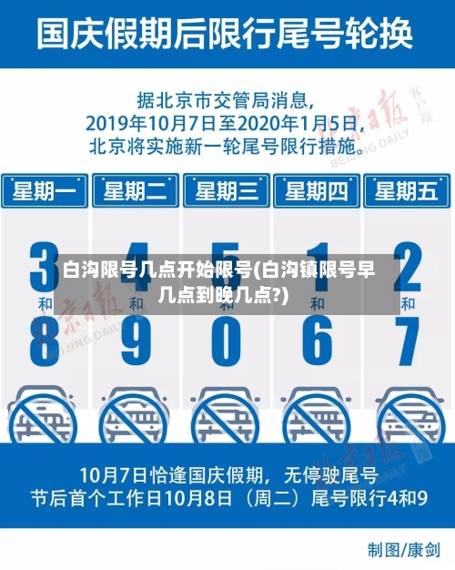 白沟限号几点开始限号(白沟镇限号早几点到晚几点?)-第2张图片