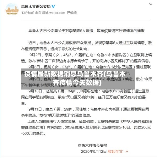 疫情最新数据消息乌鲁木齐(乌鲁木齐疫情今天数据)