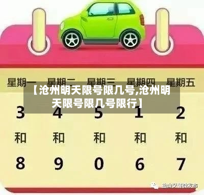【沧州明天限号限几号,沧州明天限号限几号限行】-第2张图片
