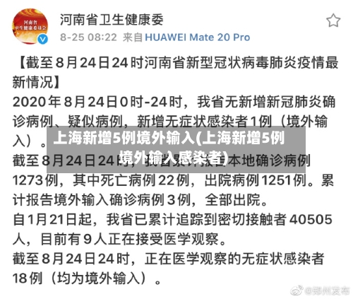 上海新增5例境外输入(上海新增5例境外输入感染者)