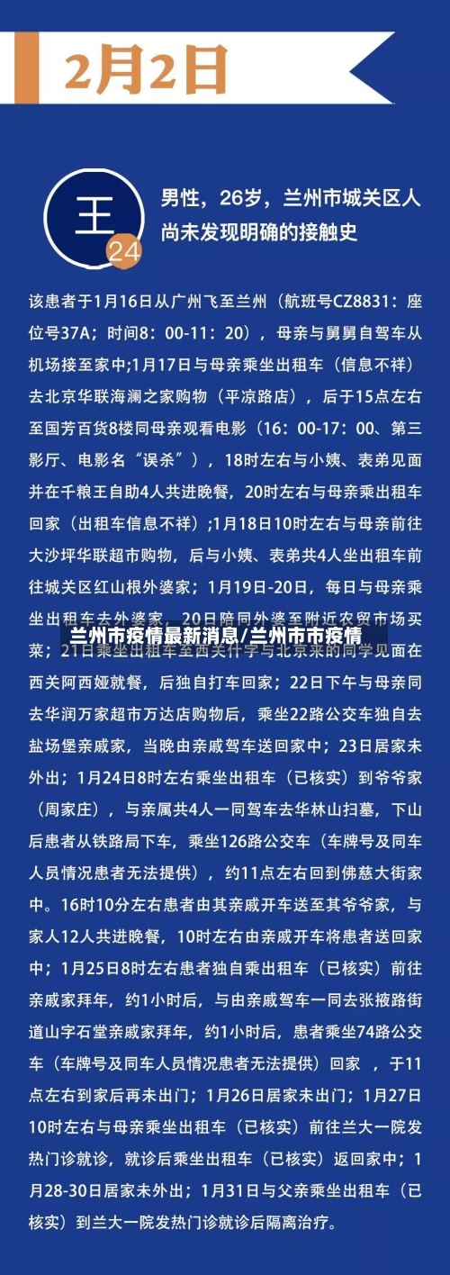 兰州市疫情最新消息/兰州市市疫情
