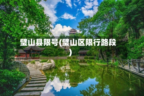 璧山县限号(璧山区限行路段)-第3张图片