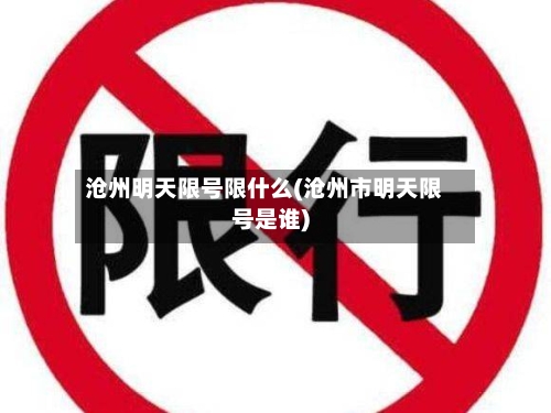 沧州明天限号限什么(沧州市明天限号是谁)-第2张图片