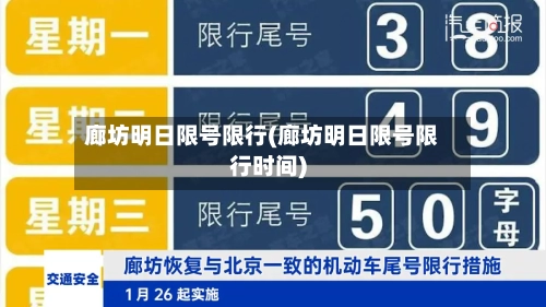 廊坊明日限号限行(廊坊明日限号限行时间)-第2张图片