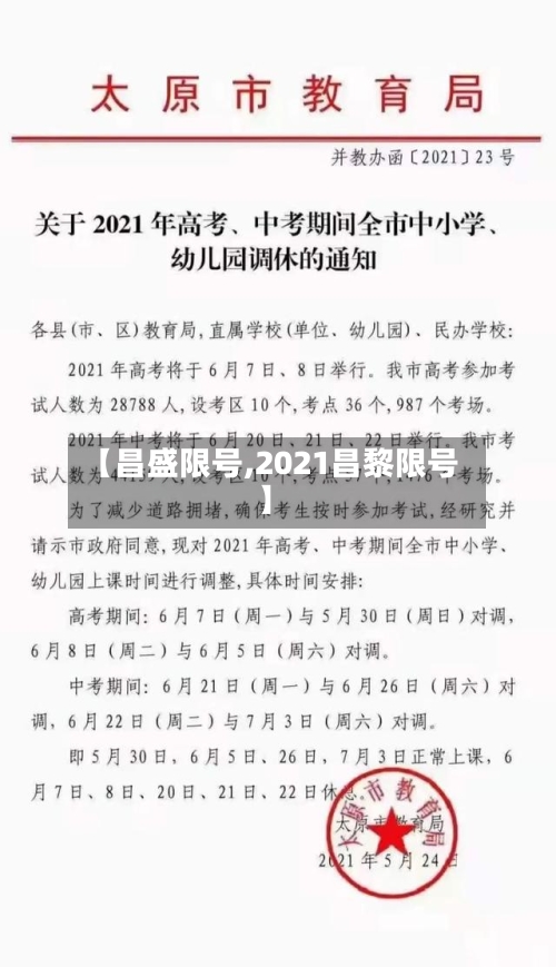 【昌盛限号,2021昌黎限号】