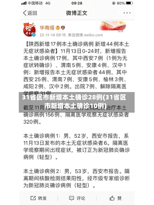 31省区市新增本土确诊28例(31省区市新增本土确诊10例)-第3张图片