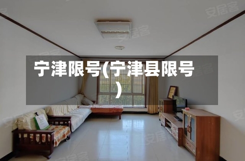 宁津限号(宁津县限号)-第2张图片