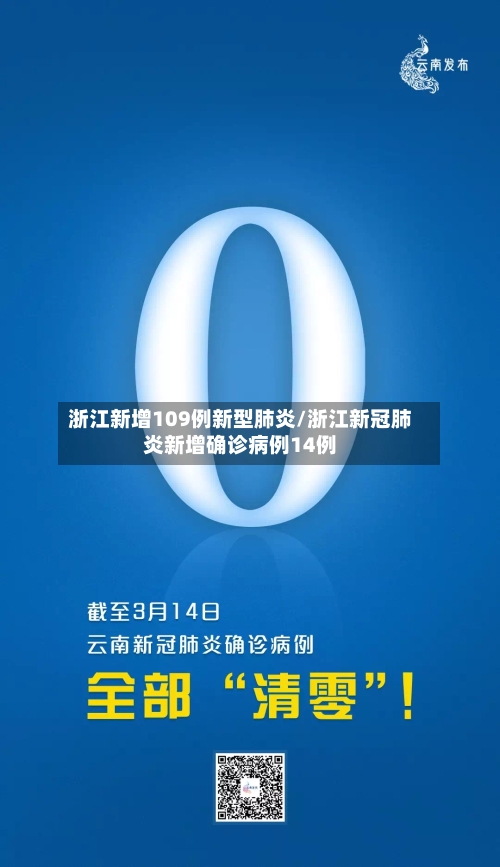 浙江新增109例新型肺炎/浙江新冠肺炎新增确诊病例14例-第2张图片