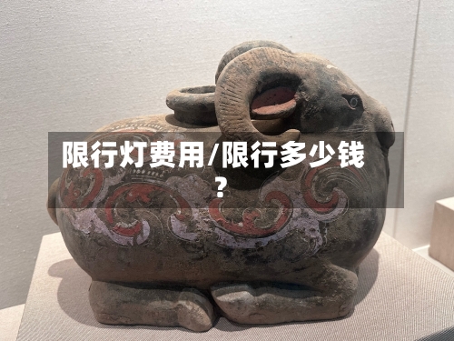 限行灯费用/限行多少钱?