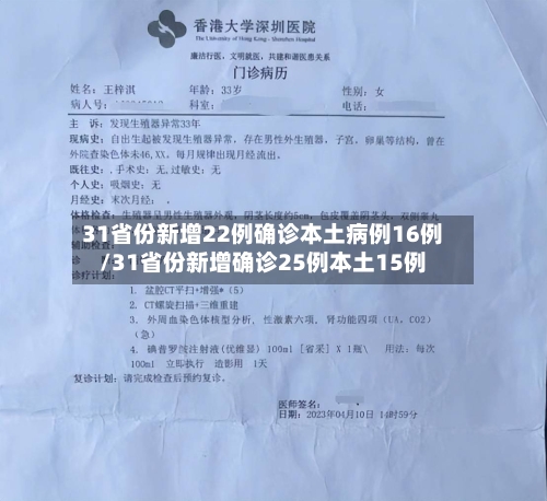 31省份新增22例确诊本土病例16例/31省份新增确诊25例本土15例-第3张图片