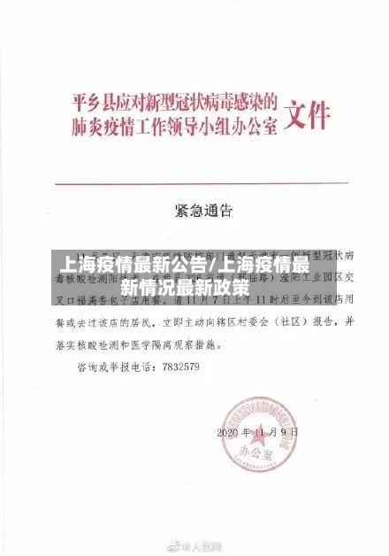 上海疫情最新公告/上海疫情最新情况最新政策-第2张图片