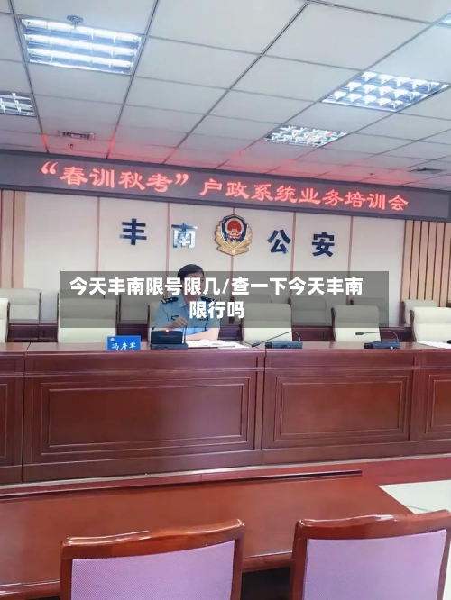今天丰南限号限几/查一下今天丰南限行吗