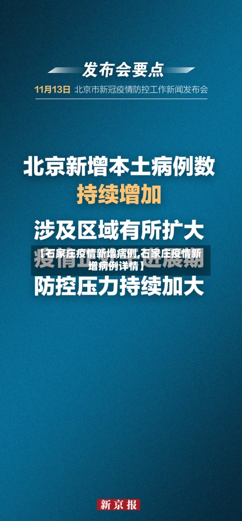 【石家庄疫情新增病例,石家庄疫情新增病例详情】