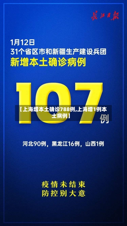 【上海增本土确诊788例,上海增1例本土病例】-第2张图片