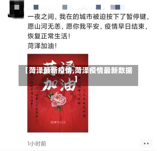 【菏泽最新疫情,菏泽疫情最新数据】-第2张图片