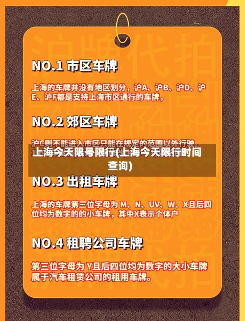 上海今天限号限行(上海今天限行时间查询)-第2张图片