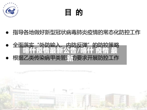 喀什疫情最新公告/喀什 疫情 最新-第2张图片