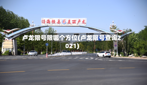卢龙限号限哪个方位(卢龙限号查询2021)-第2张图片