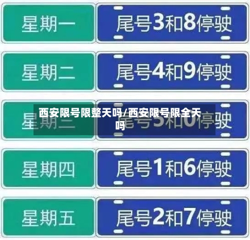 西安限号限整天吗/西安限号限全天吗