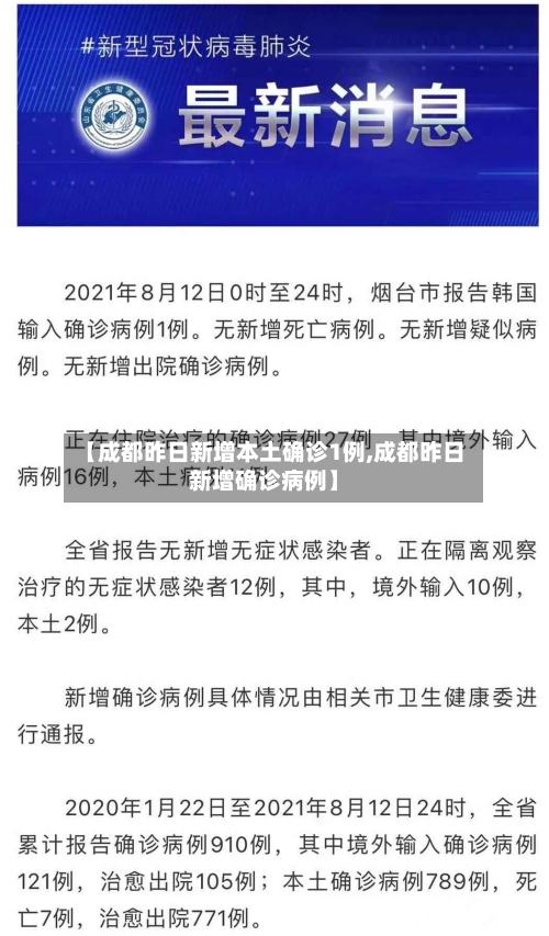 【成都昨日新增本土确诊1例,成都昨日新增确诊病例】-第3张图片