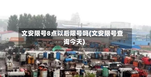 文安限号8点以后限号吗(文安限号查询今天)-第3张图片