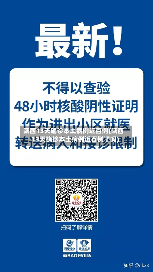 陕西13天确诊本土病例近百例(陕西13天确诊本土病例近百例了吗)-第2张图片