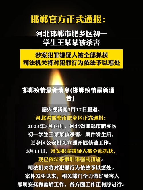 邯郸疫情最新消息(邯郸疫情最新通告)-第2张图片