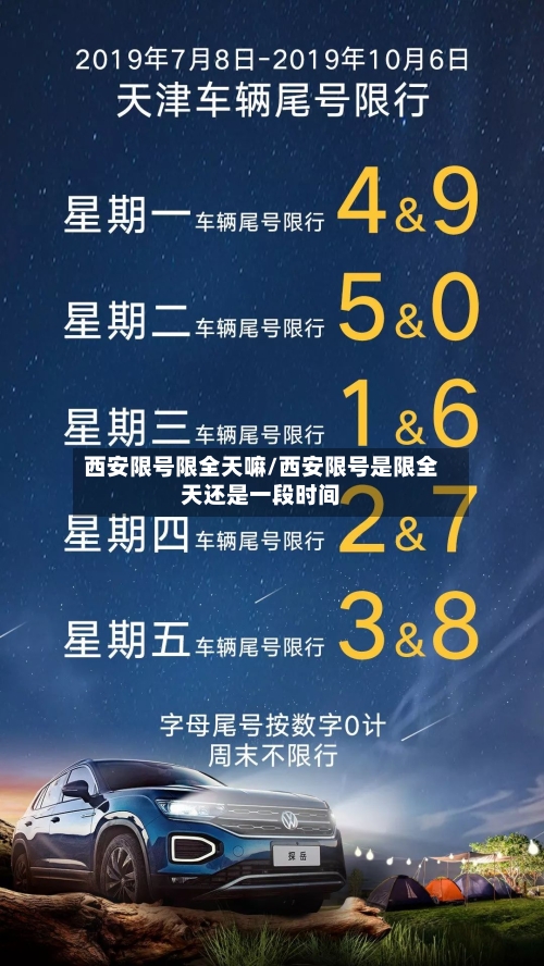 西安限号限全天嘛/西安限号是限全天还是一段时间