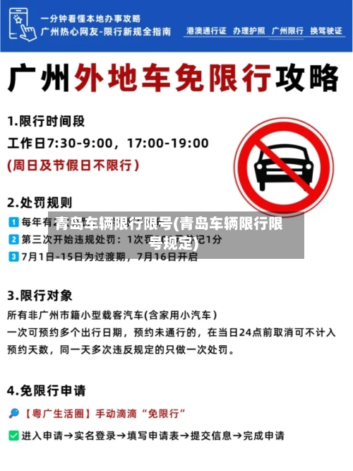 青岛车辆限行限号(青岛车辆限行限号规定)-第3张图片
