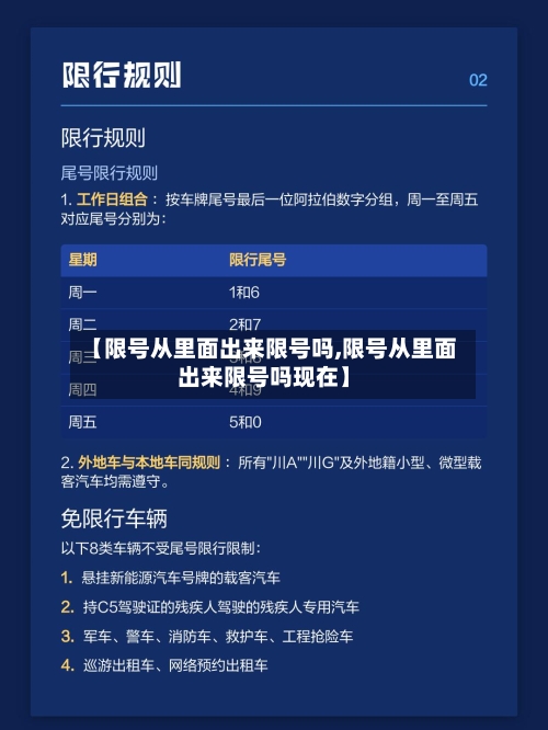 【限号从里面出来限号吗,限号从里面出来限号吗现在】