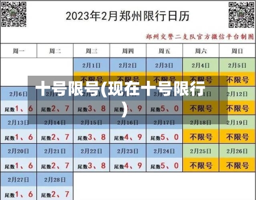 十号限号(现在十号限行)-第2张图片