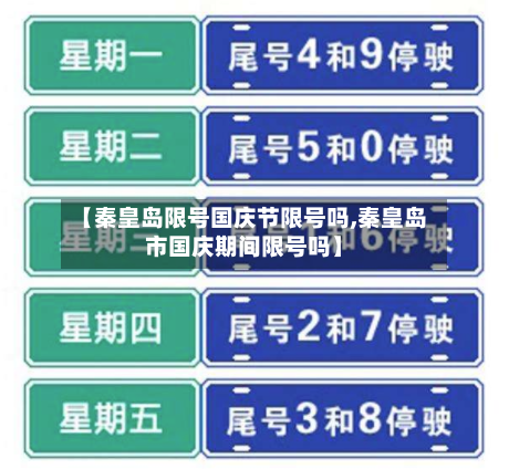 【秦皇岛限号国庆节限号吗,秦皇岛市国庆期间限号吗】-第3张图片