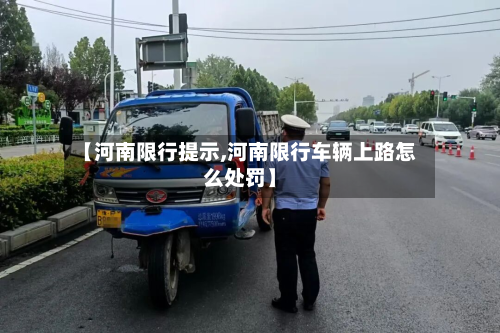【河南限行提示,河南限行车辆上路怎么处罚】