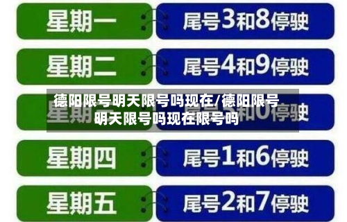 德阳限号明天限号吗现在/德阳限号明天限号吗现在限号吗-第3张图片