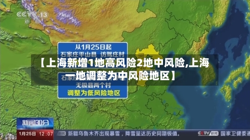 【上海新增1地高风险2地中风险,上海一地调整为中风险地区】