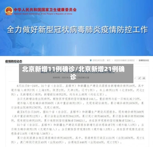 北京新增11例确诊/北京新增21例确诊