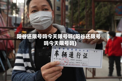 阳谷还限号吗今天限号吗(阳谷还限号吗今天限号吗)-第2张图片