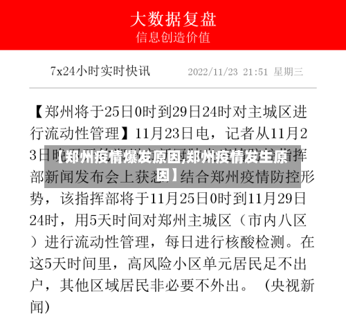 【郑州疫情爆发原因,郑州疫情发生原因】