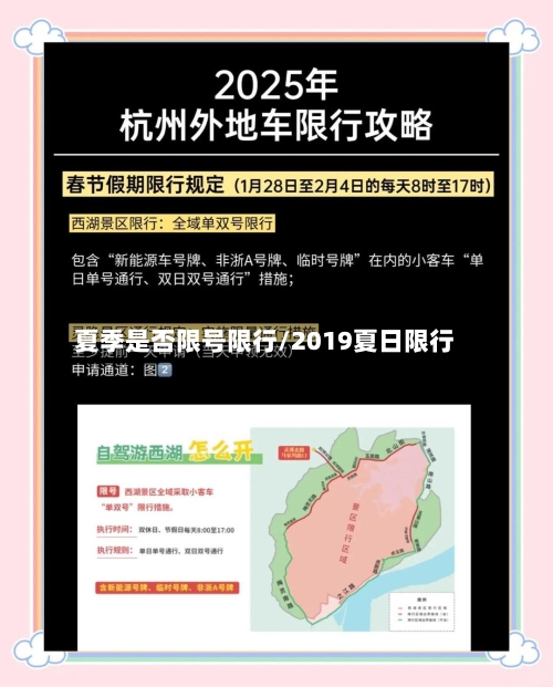 夏季是否限号限行/2019夏日限行-第2张图片