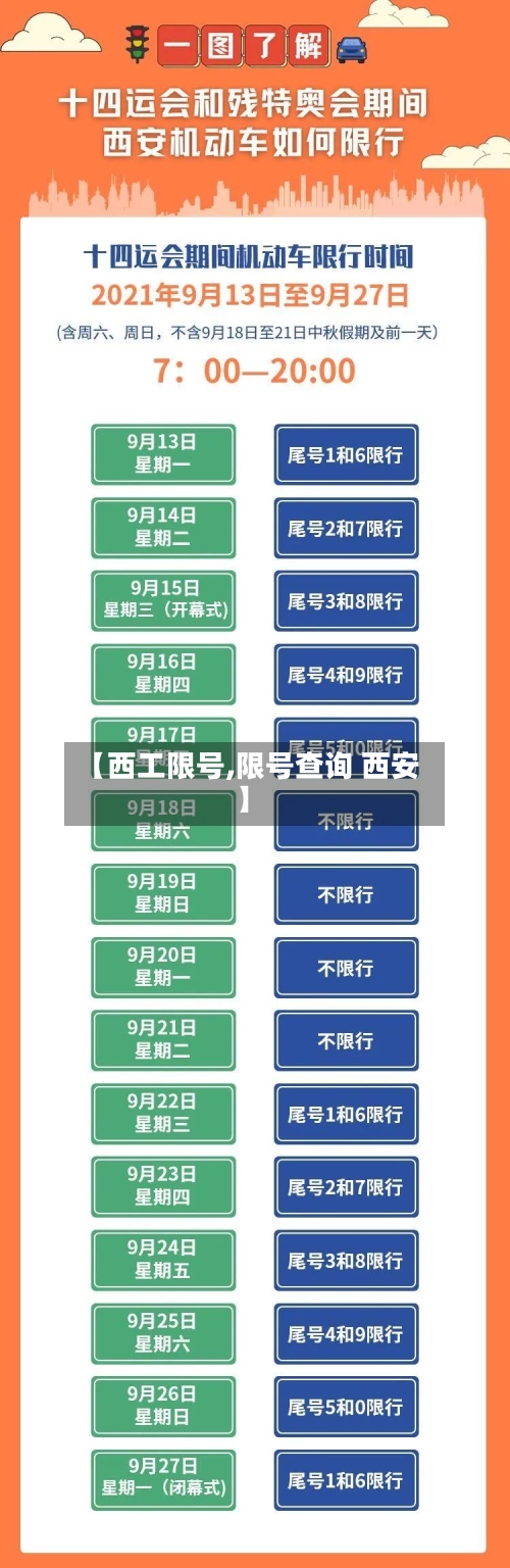 【西工限号,限号查询 西安】