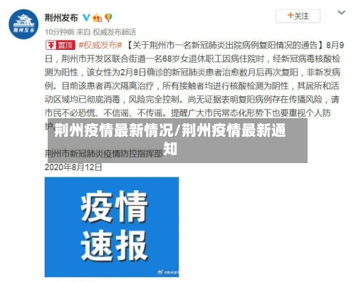荆州疫情最新情况/荆州疫情最新通知-第3张图片