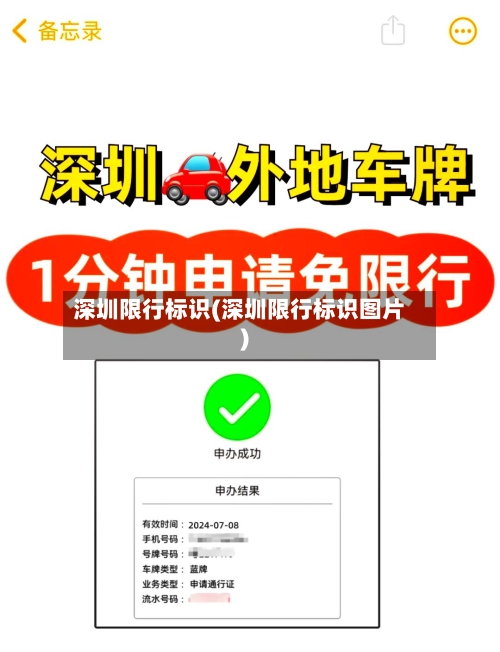 深圳限行标识(深圳限行标识图片)-第2张图片