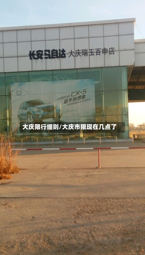 大庆限行细则/大庆市限现在几点了