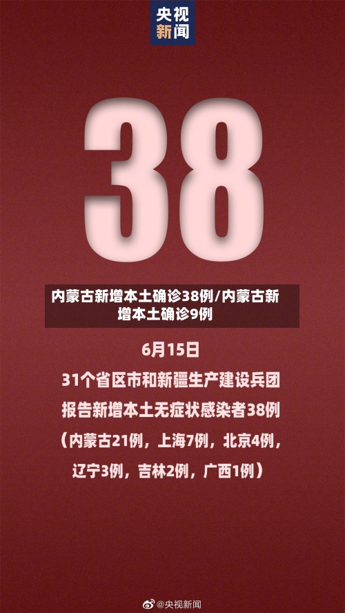 内蒙古新增本土确诊38例/内蒙古新增本土确诊9例