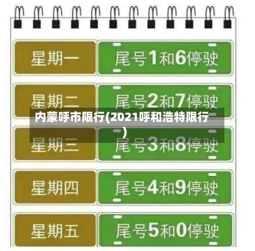内蒙呼市限行(2021呼和浩特限行)