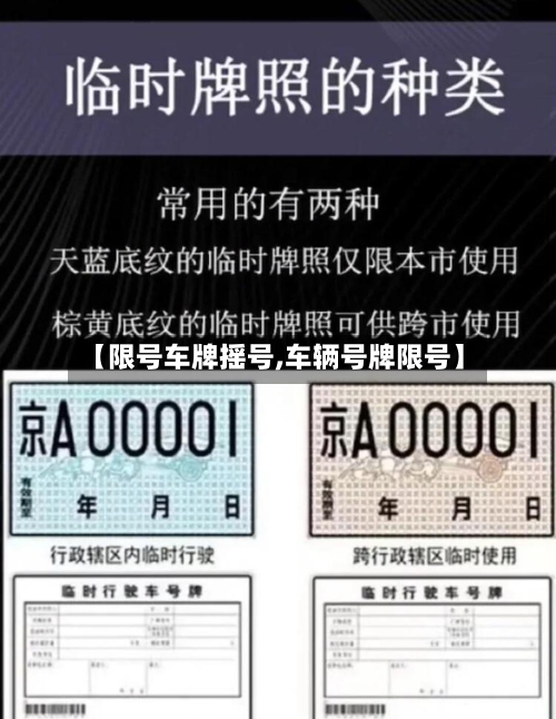 【限号车牌摇号,车辆号牌限号】