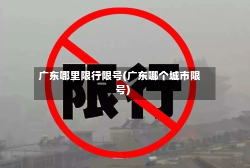 广东哪里限行限号(广东哪个城市限号)