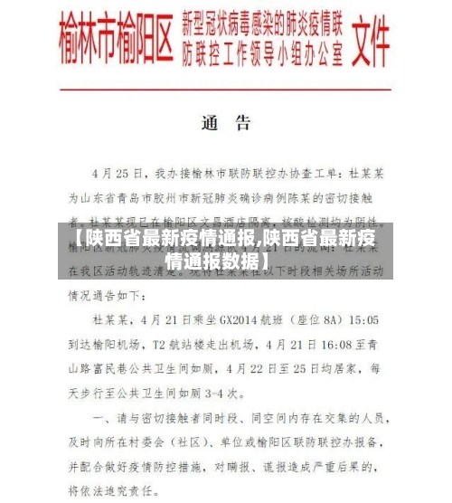 【陕西省最新疫情通报,陕西省最新疫情通报数据】