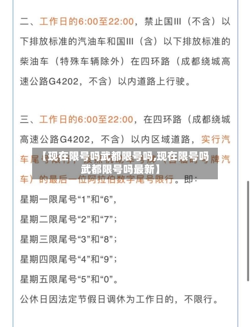 【现在限号吗武都限号吗,现在限号吗武都限号吗最新】-第3张图片